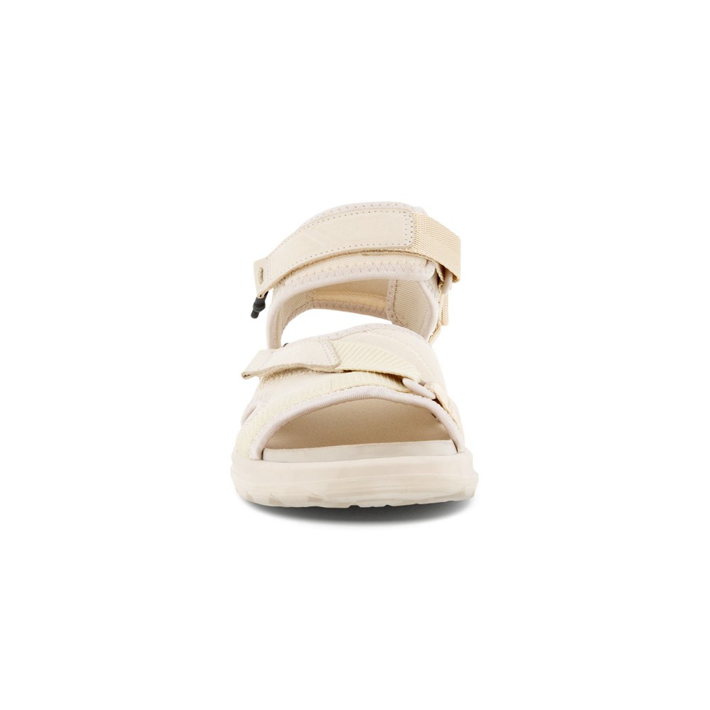 Sandalias Mujer - ECCO Exowrap 3S Velcro - Beige - RZU381245